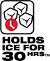 Mantiene el hielo durante 30 horas